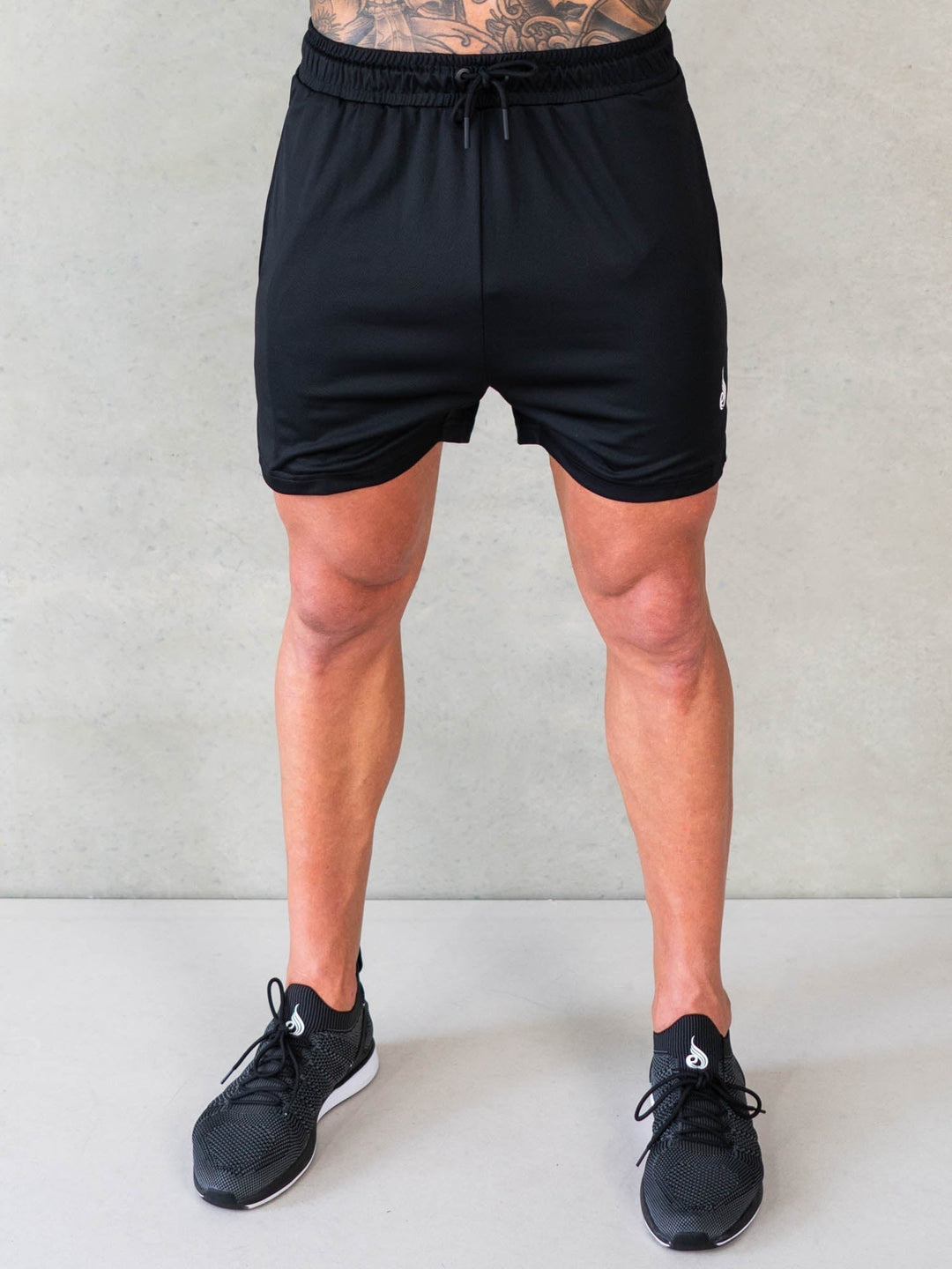 Octane Mesh Shorts - Faded Black Clothing Ryderwear 