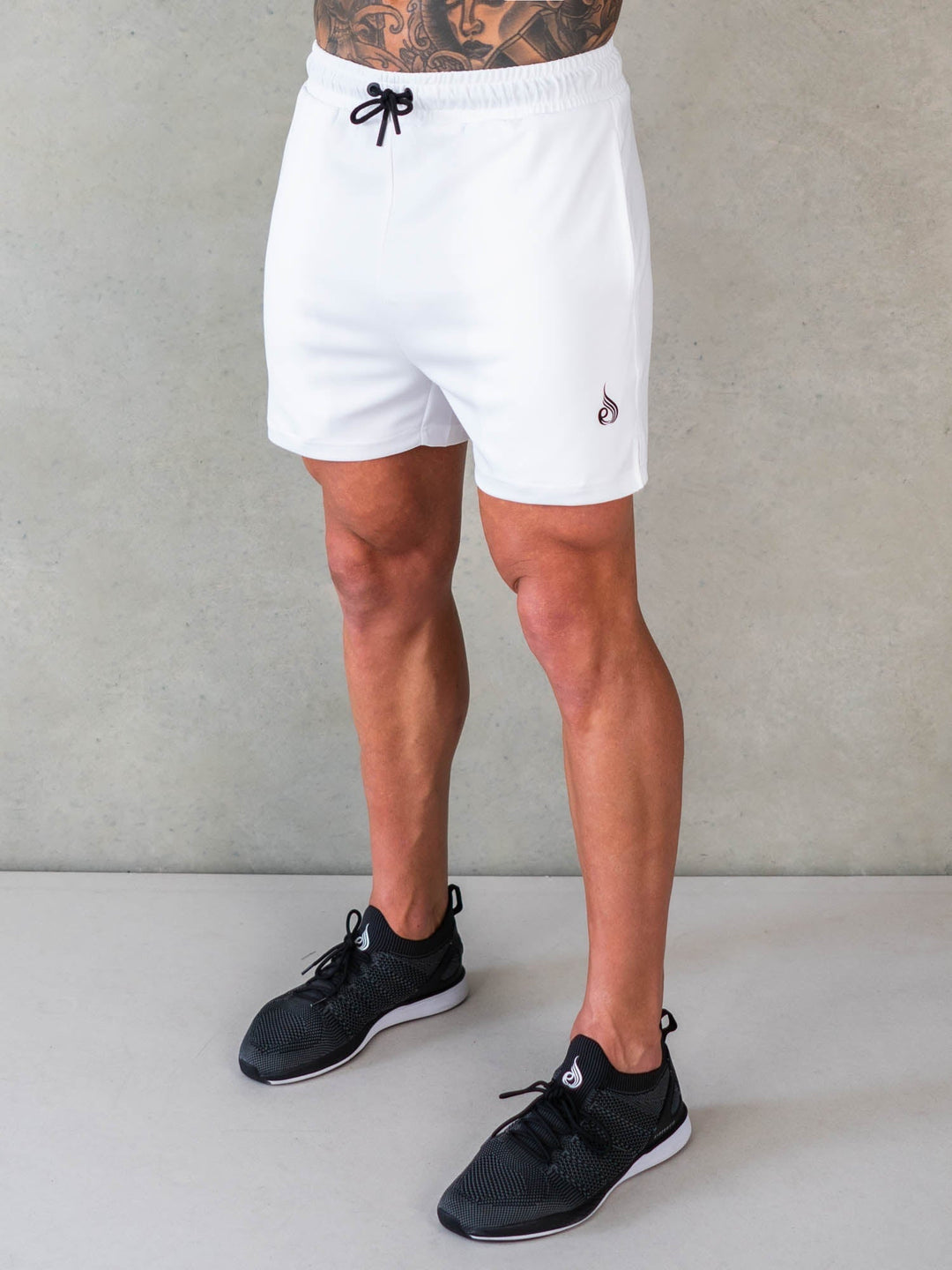 Octane Mesh Shorts White Ryderwear