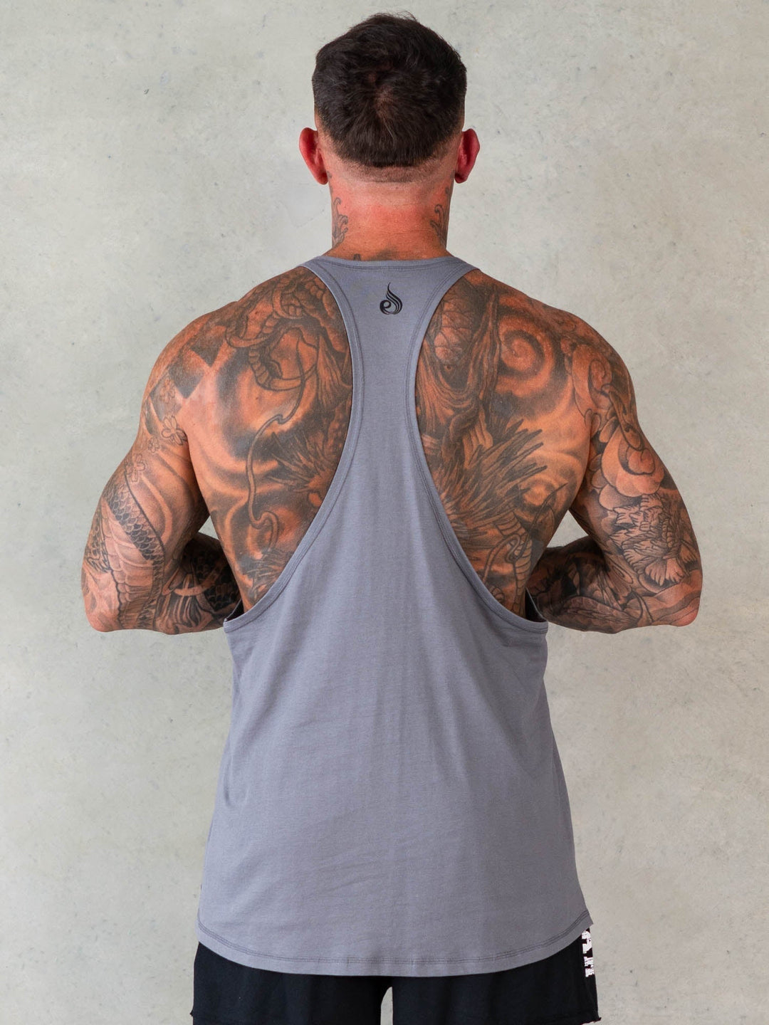 Octane Stringer - Steel Grey Clothing Ryderwear 