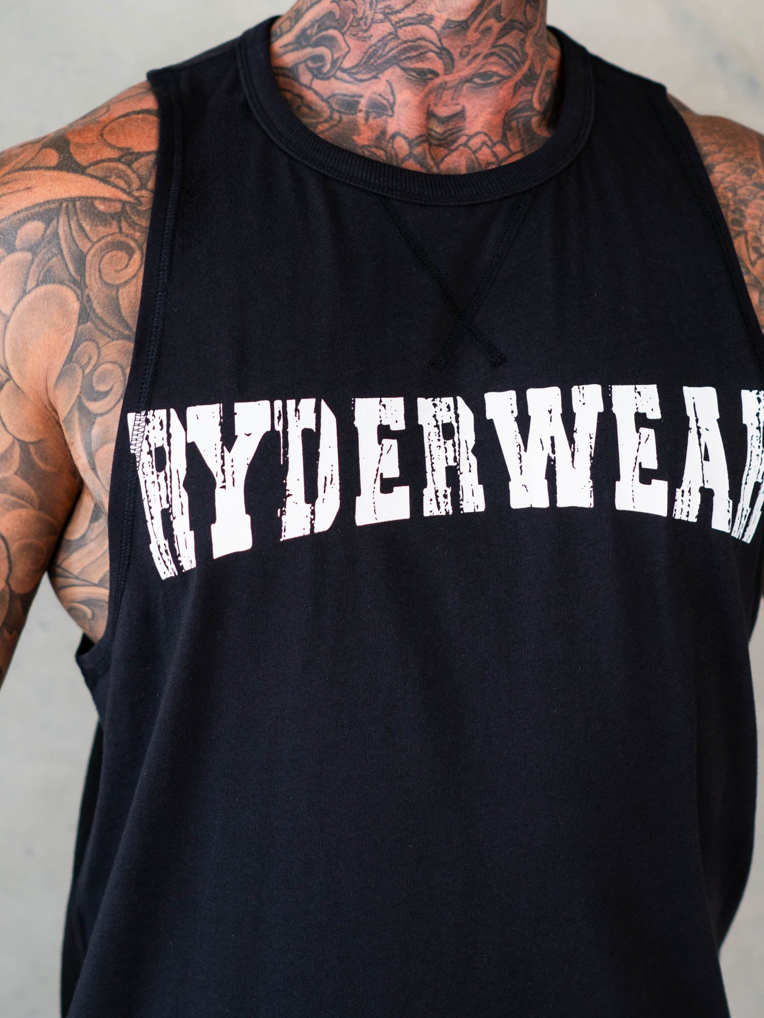 Octane Tank - Faded Black - Ryderwear