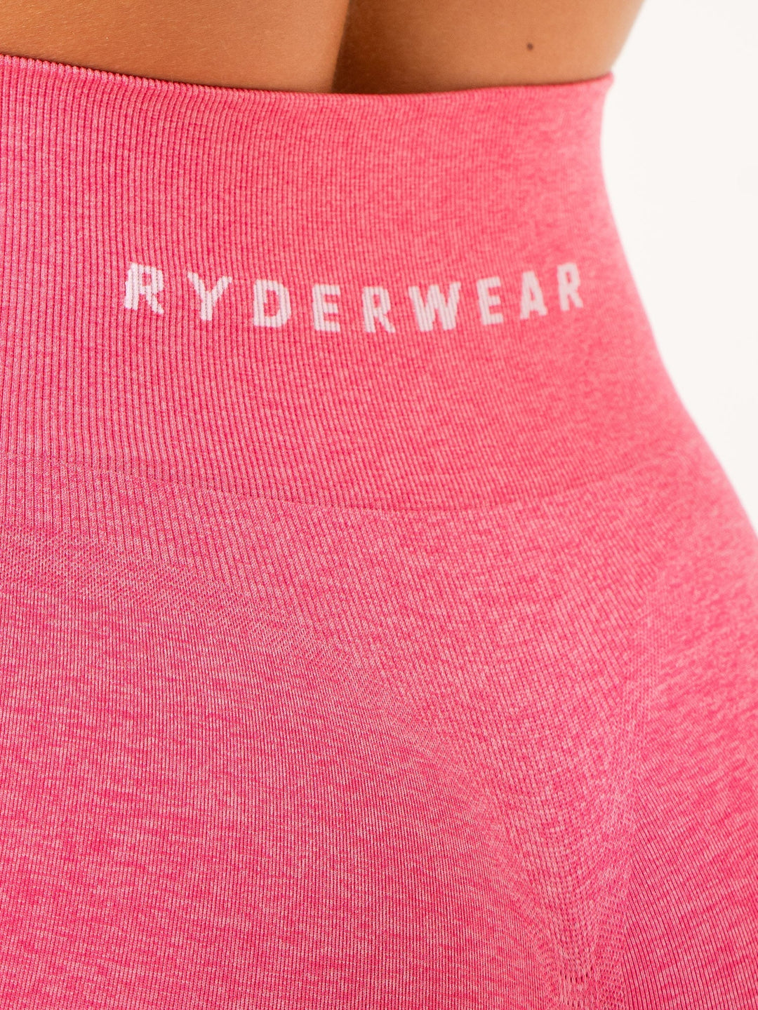 Ombre Seamless Shorts - Hot Pink Marl Clothing Ryderwear 