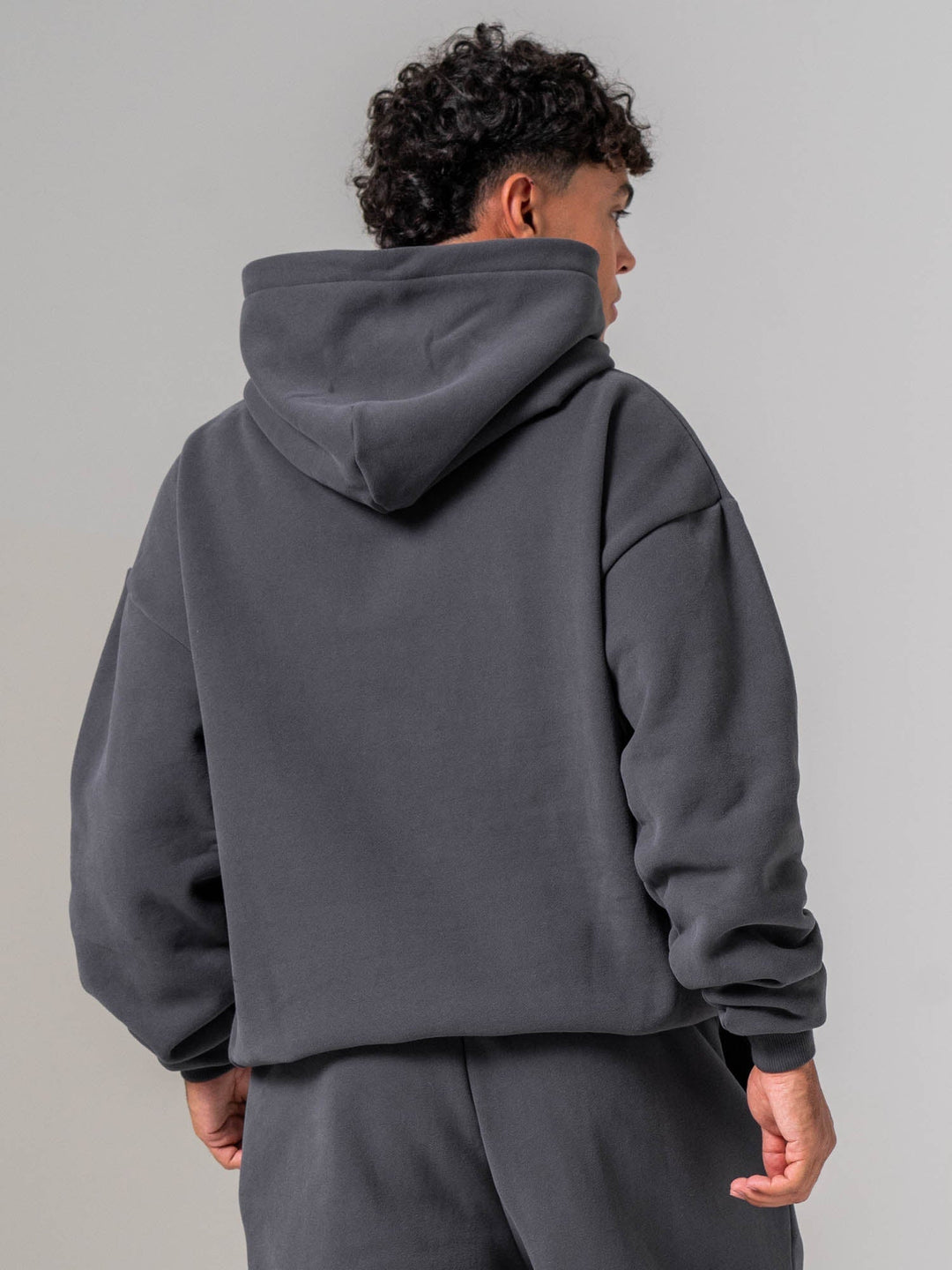 Plush Hoodie - Charcoal Clothing Ryderwear 