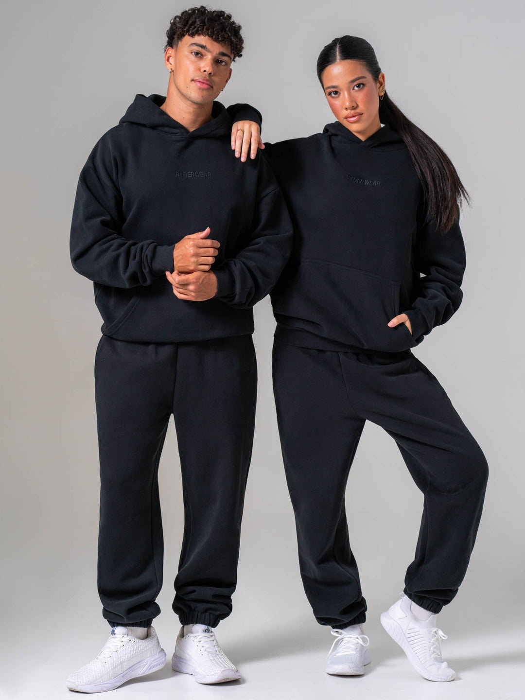 Plush Trackpant - Black Clothing Ryderwear 
