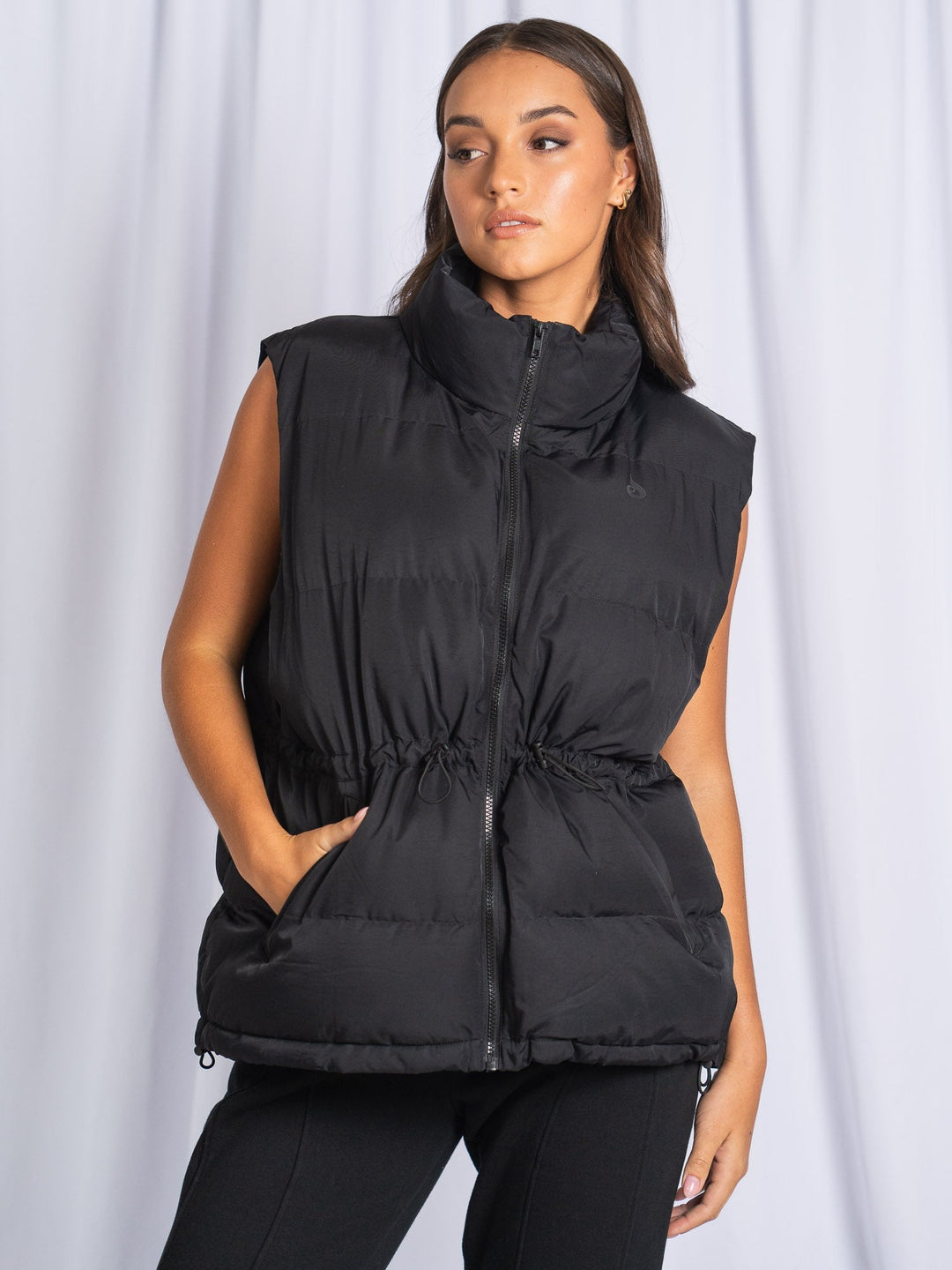 Puffer Vest - Black Clothing Ryderwear 