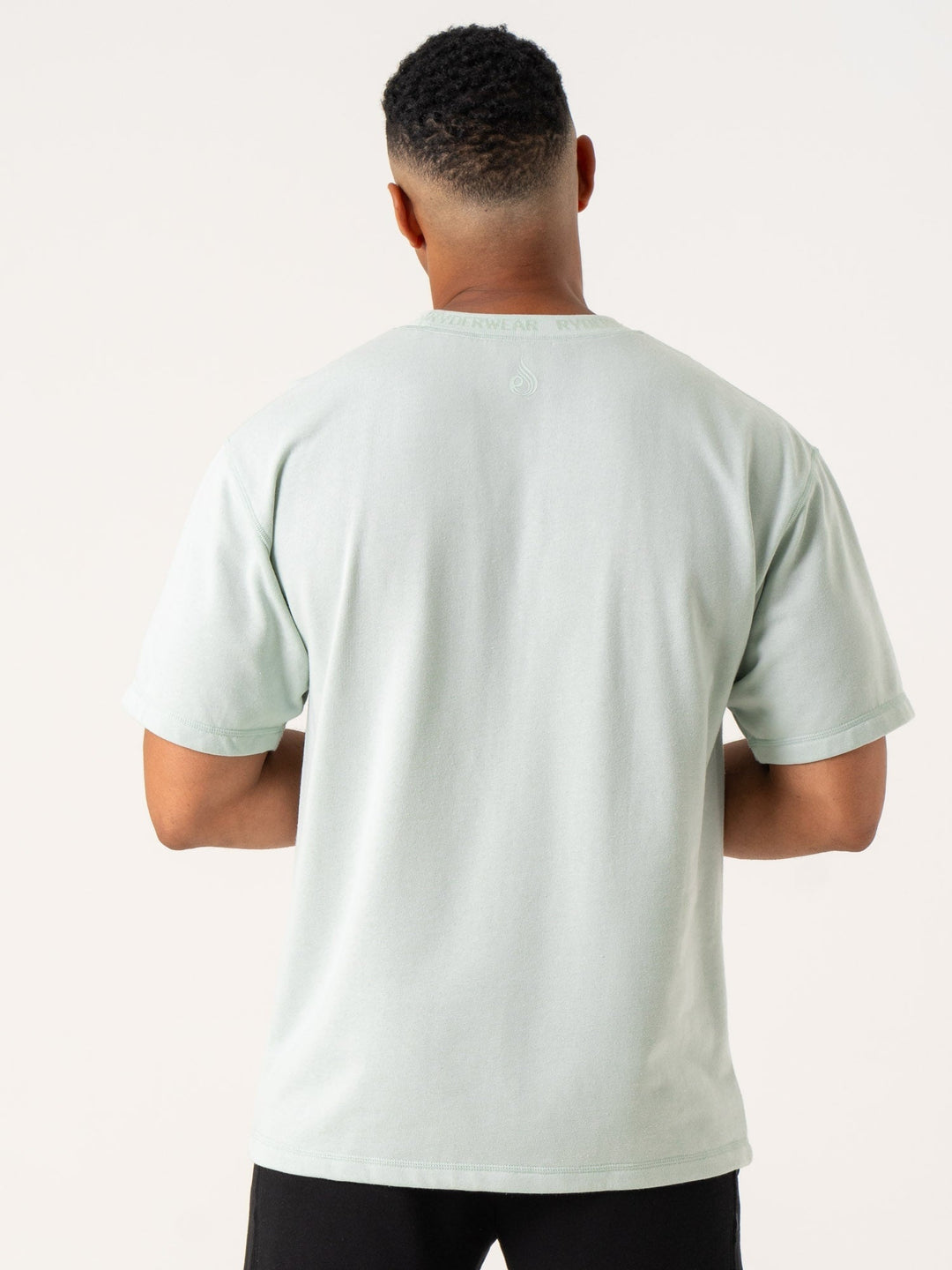 Pursuit Fleece T-Shirt - Spearmint Clothing Ryderwear 