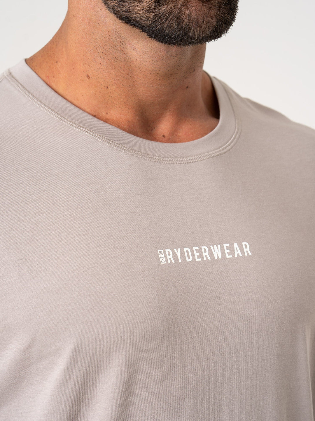 Pursuit Muscle Tank - Taupe Clothing Ryderwear 