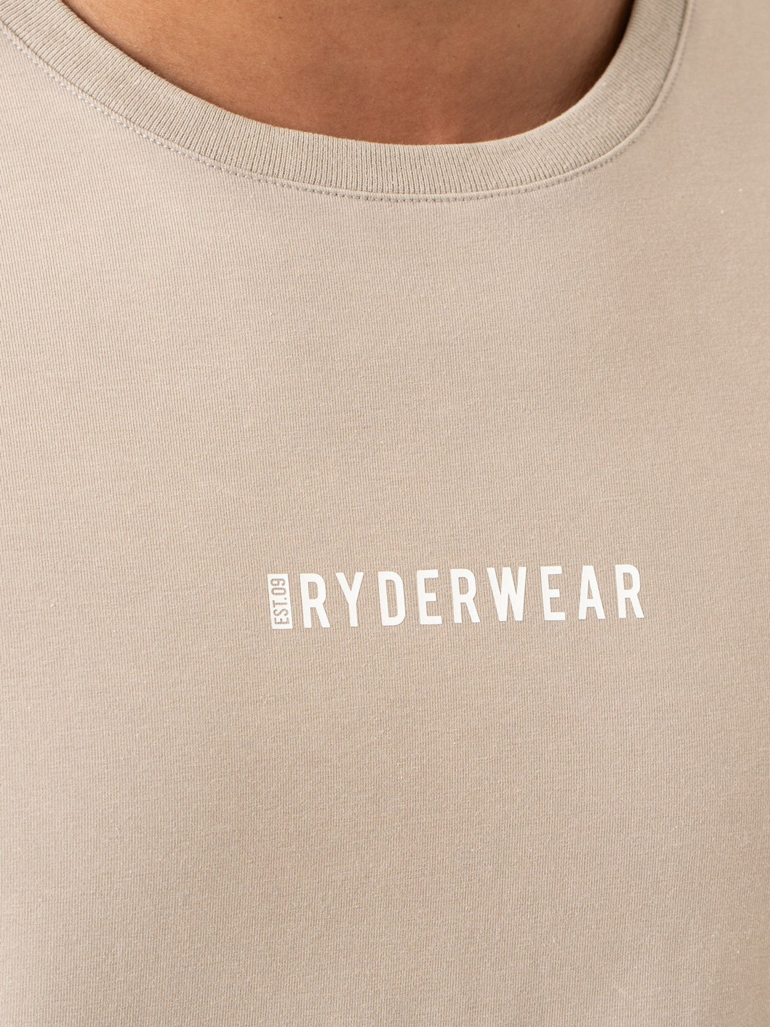Pursuit Oversized T-Shirt - Taupe Stonewash Clothing Ryderwear 