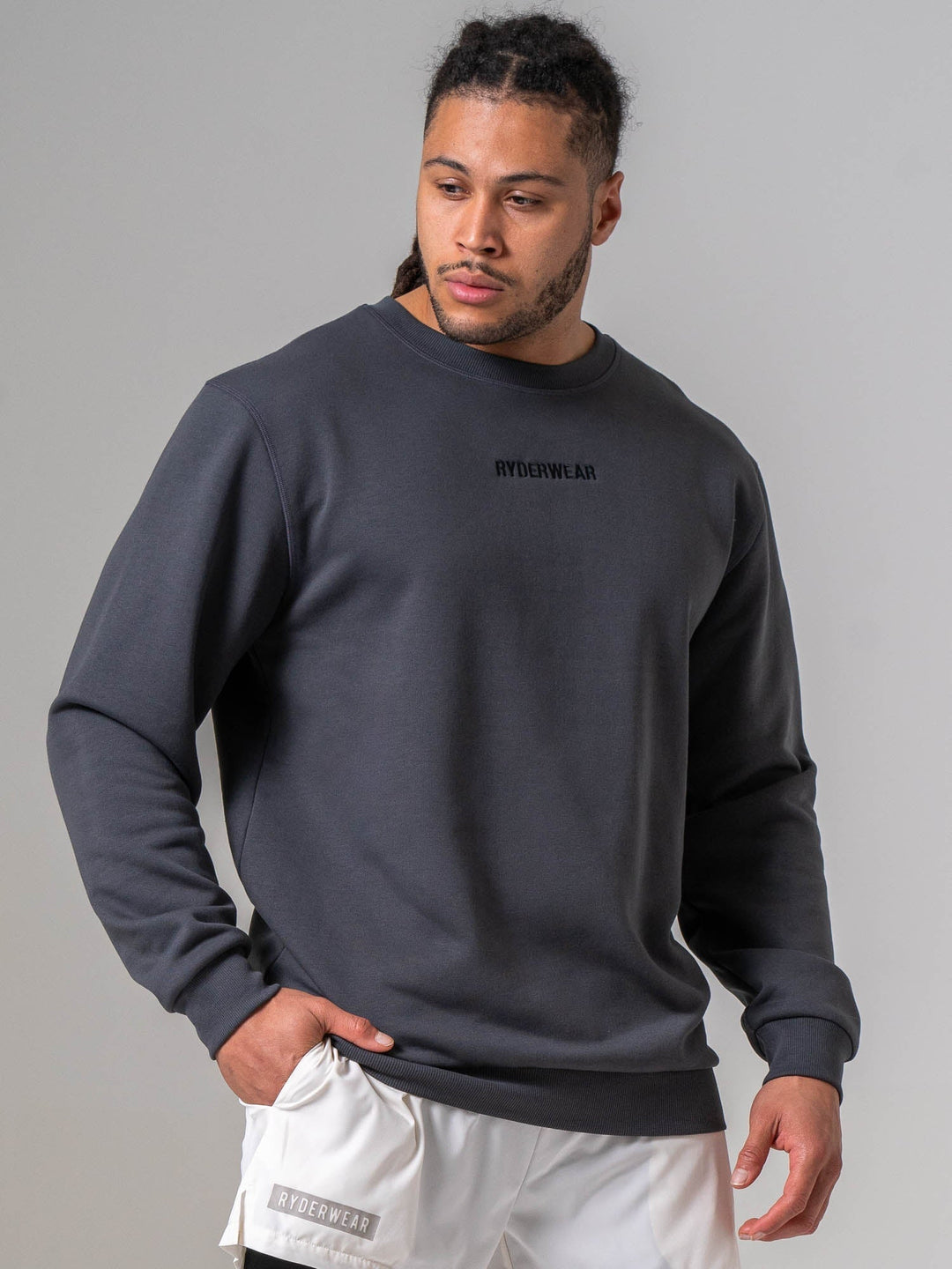 Pursuit Pullover - Charcoal Clothing Ryderwear 