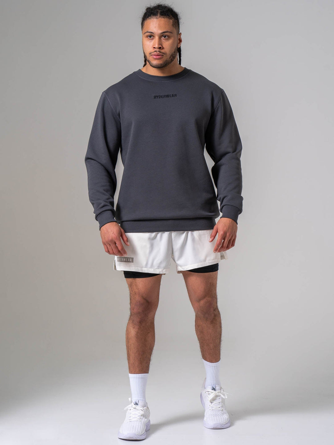 Pursuit Pullover - Charcoal Clothing Ryderwear 