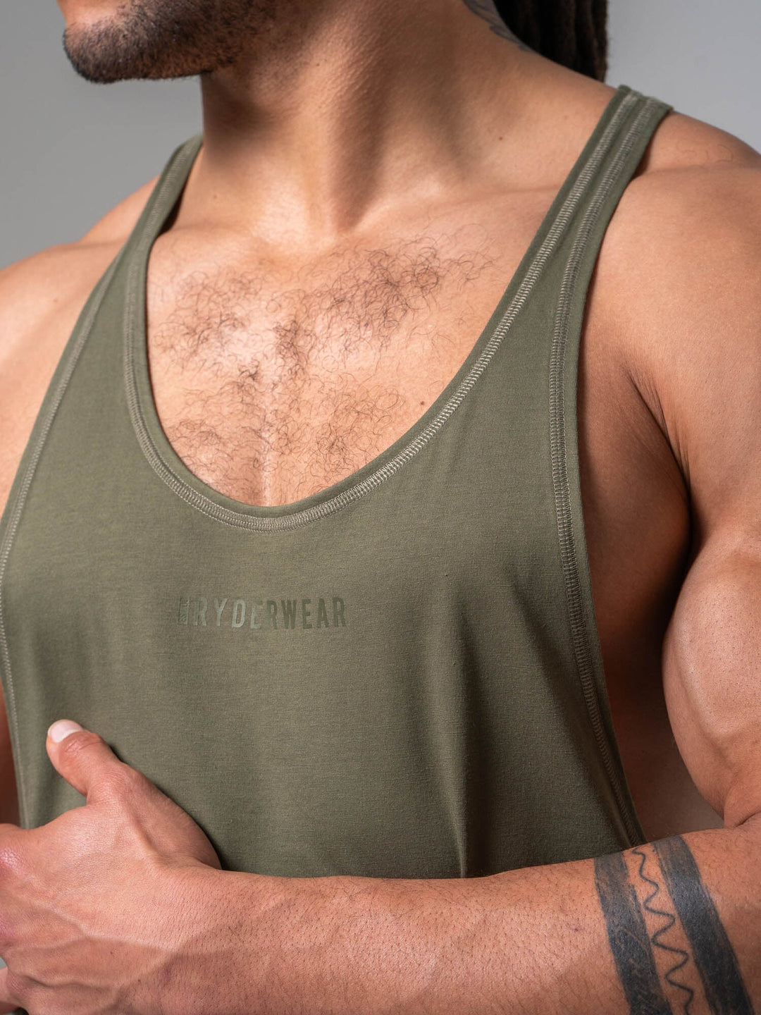 Pursuit Stringer - Khaki Clothing Ryderwear 