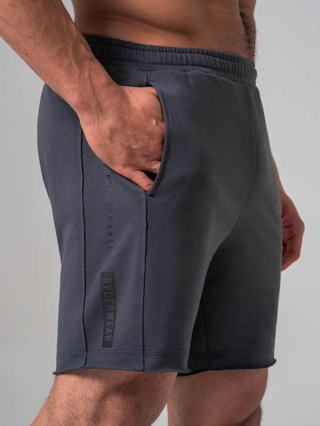 Pursuit Track Shorts - Charcoal Clothing Ryderwear 