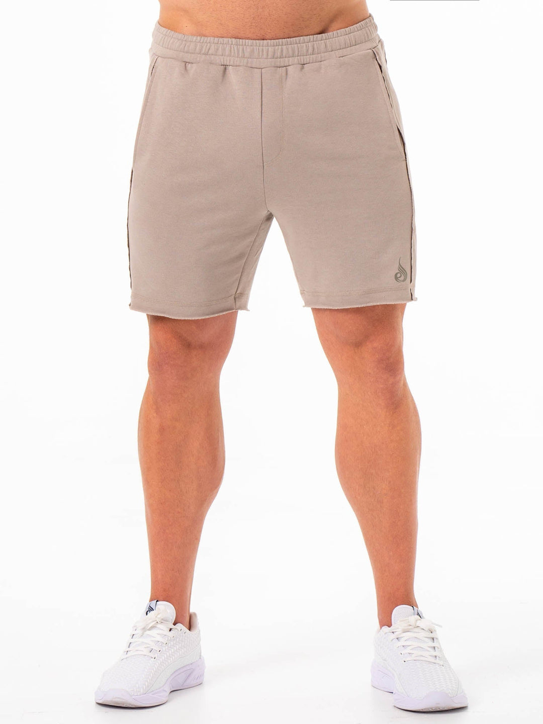Pursuit Track Shorts - Taupe Clothing Ryderwear 