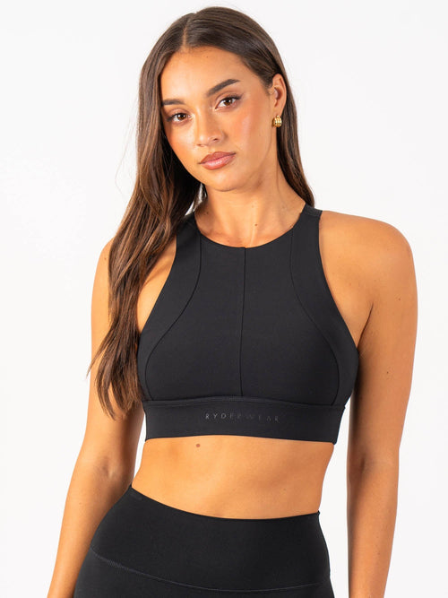 Reset High Impact Sports Bra Black