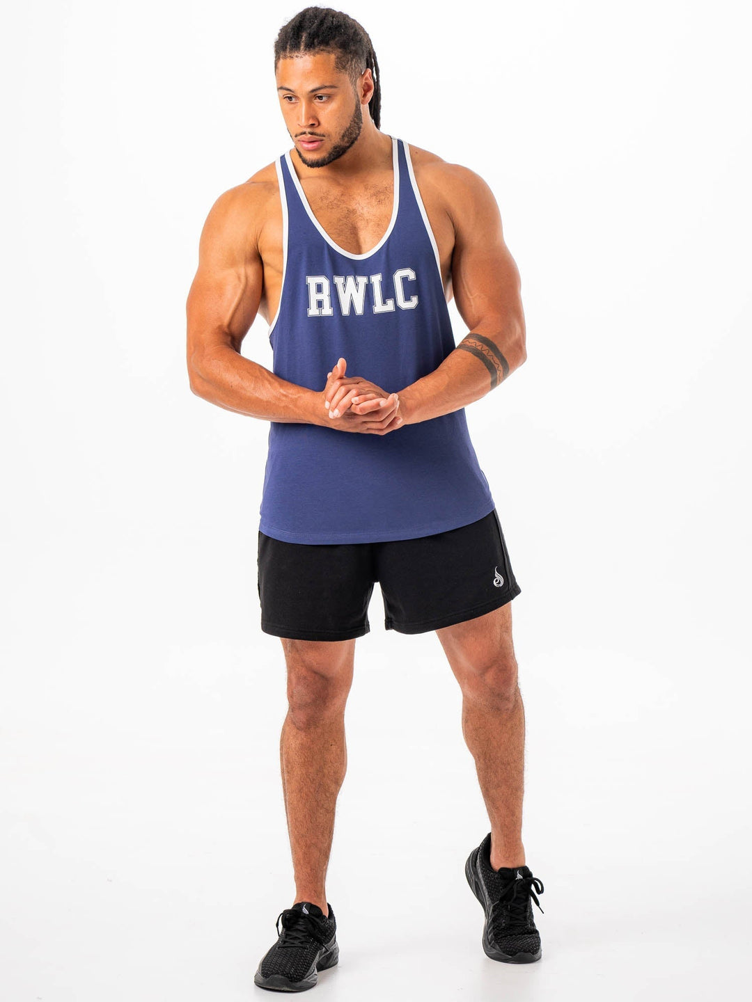 RWLC Stringer T-back - Navy Clothing Ryderwear 