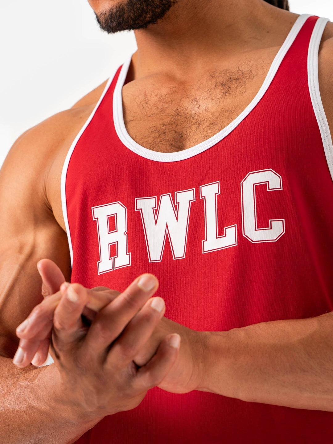 RWLC Stringer T-back - Red Clothing Ryderwear 