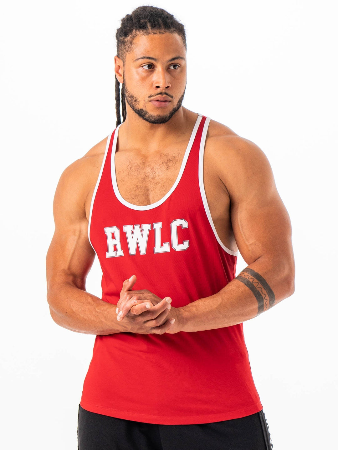 RWLC Stringer T-back - Red Clothing Ryderwear 