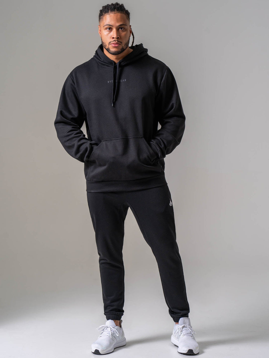 Ryderwear Essential Hoodie - Black Clothing Ryderwear 