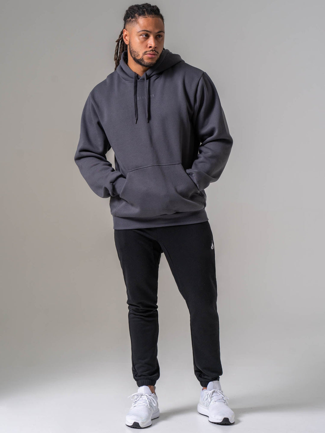 Ryderwear Essential Hoodie - Charcoal Clothing Ryderwear 