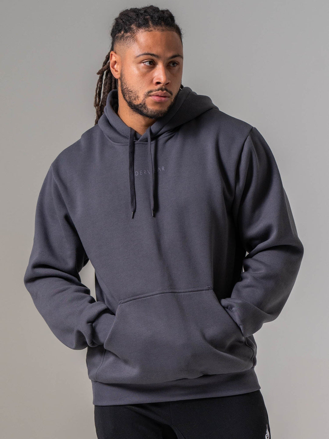 Ryderwear Essential Hoodie - Charcoal Clothing Ryderwear 