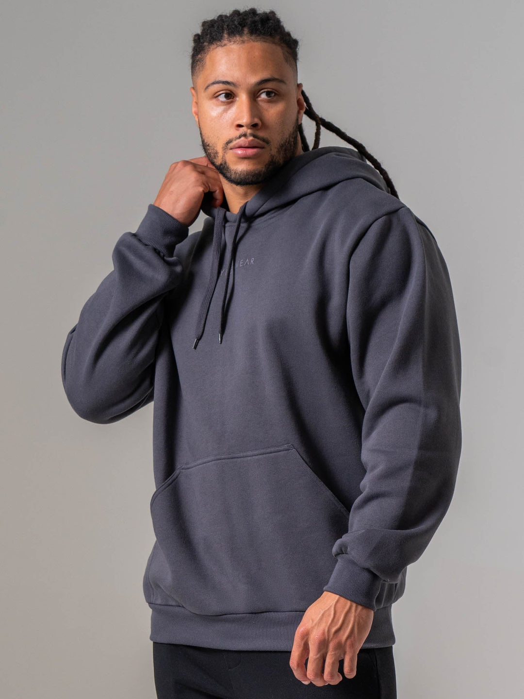 Ryderwear Essential Hoodie - Charcoal Clothing Ryderwear 