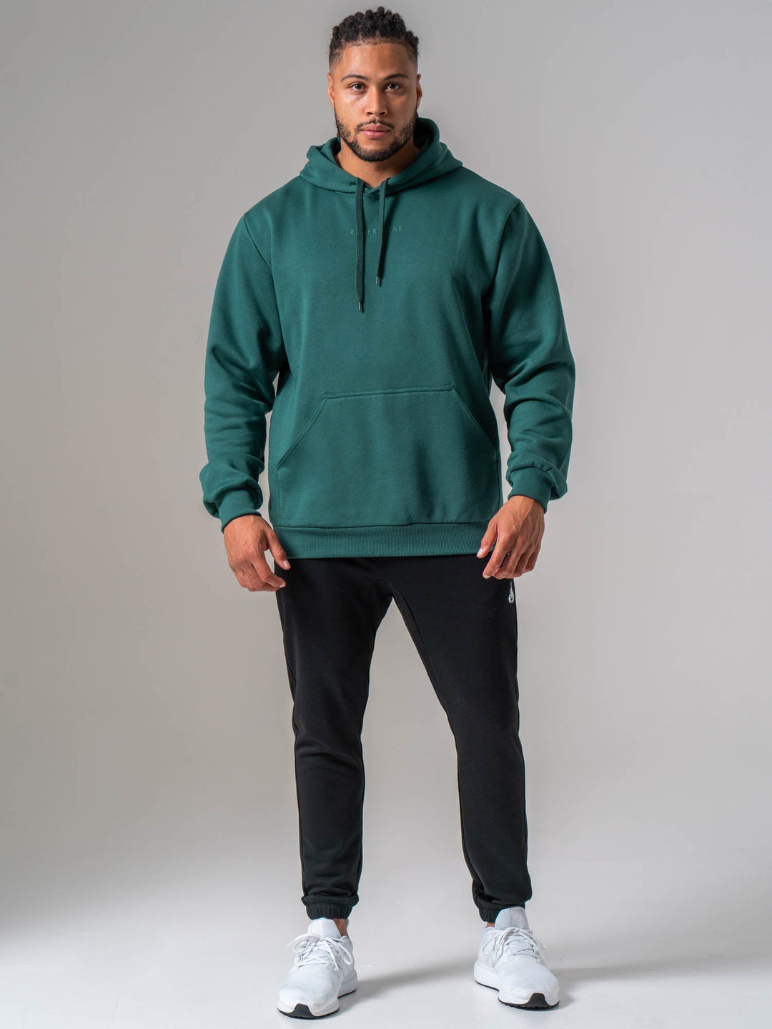 Ryderwear Essential Hoodie - Emerald Clothing Ryderwear 
