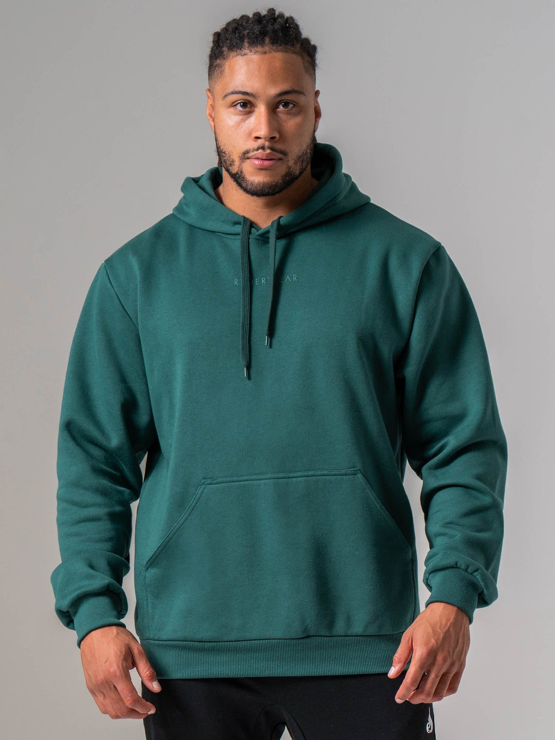 Ryderwear Essential Hoodie - Emerald Clothing Ryderwear 
