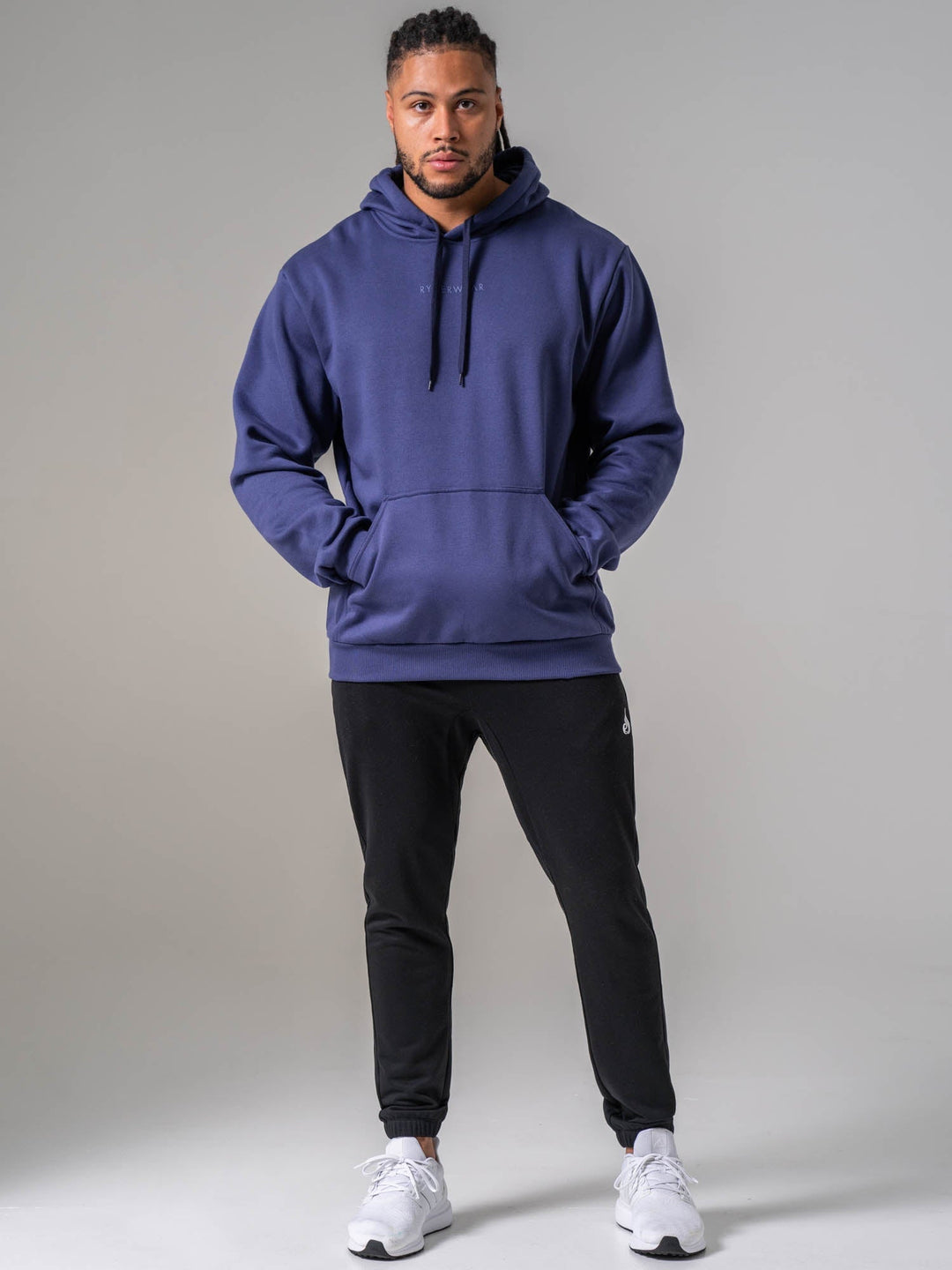 Ryderwear Essential Hoodie - Navy Clothing Ryderwear 