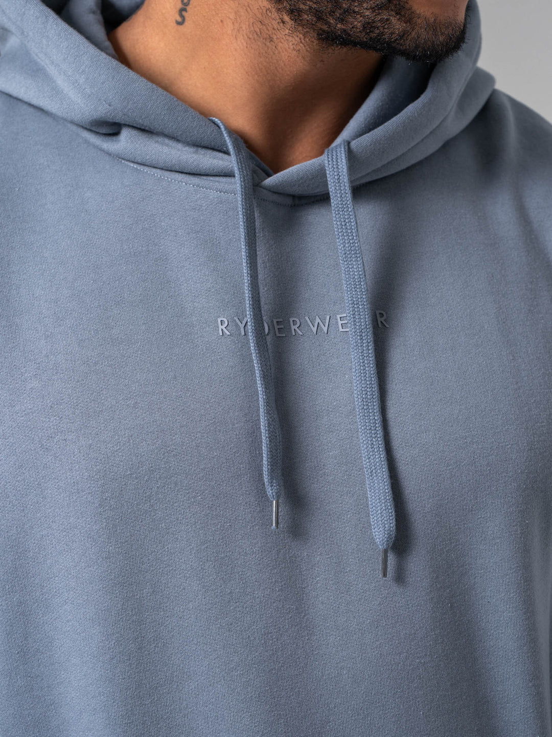 Ryderwear Essential Hoodie - Steel Blue Clothing Ryderwear 