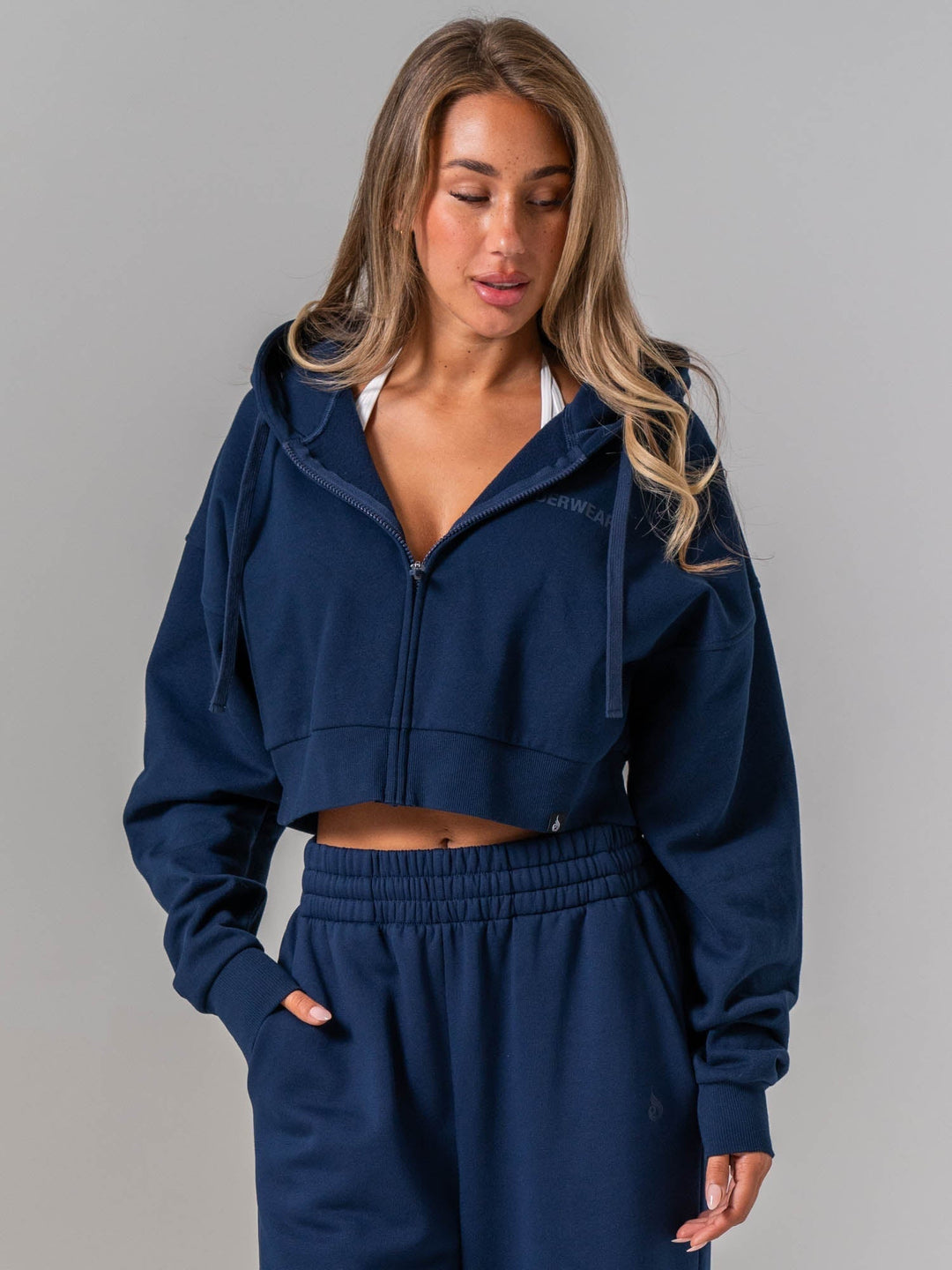 Ryderwear Track Jacket - Navy Clothing Ryderwear 