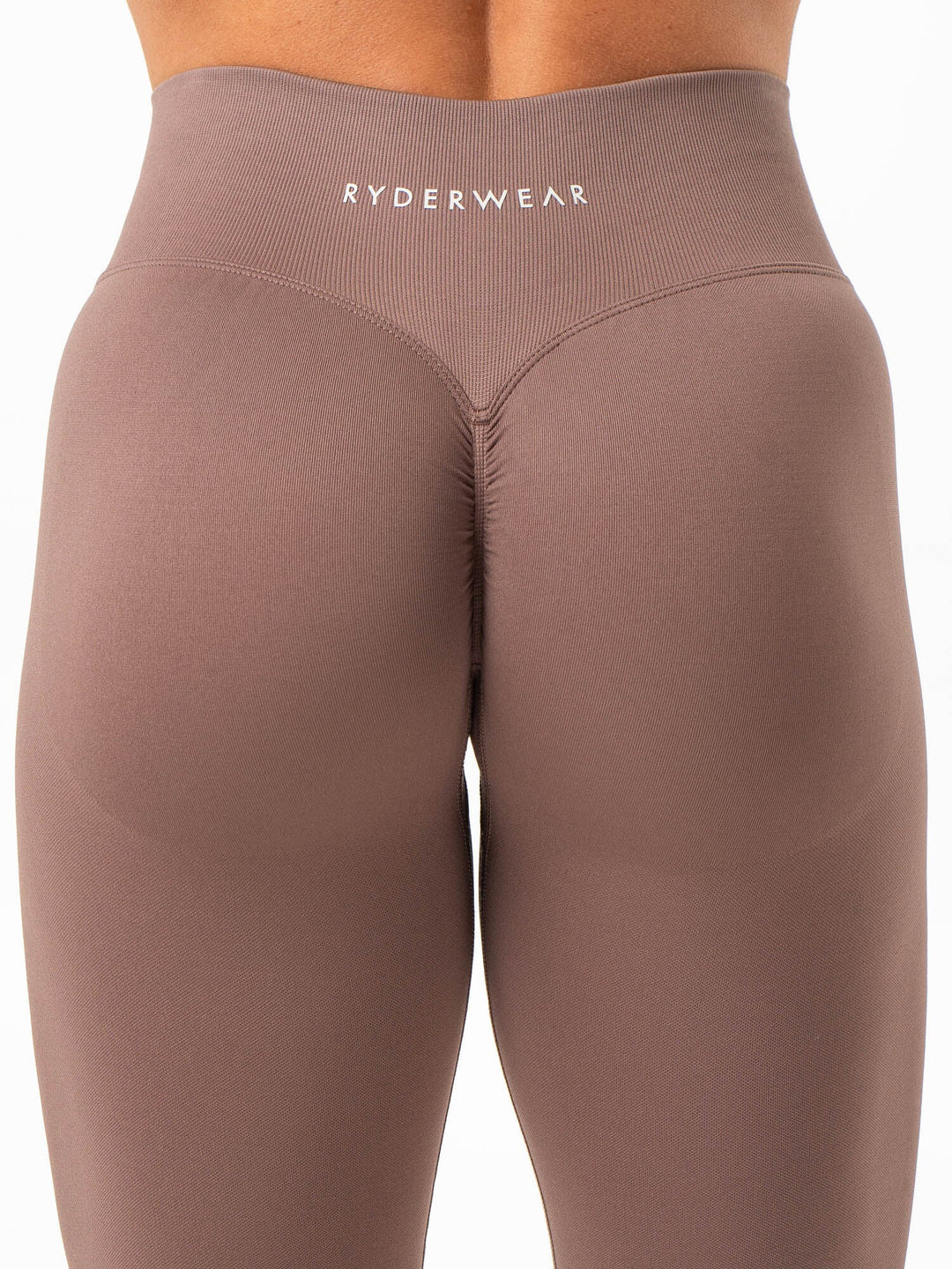 Sculpt Seamless Leggings - Mocha Clothing Ryderwear 