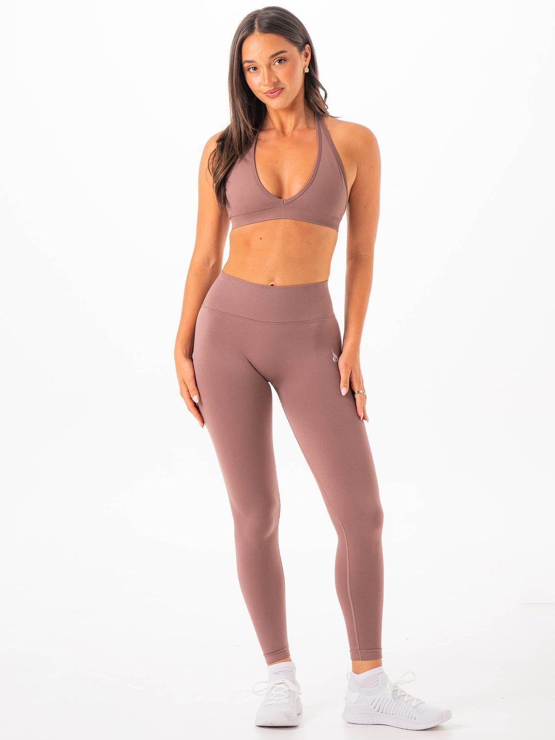 Sculpt Seamless Leggings - Mocha Clothing Ryderwear 