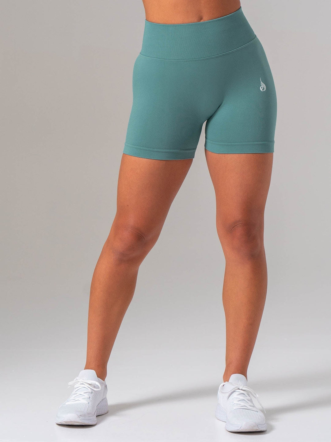 Sculpt Seamless Shorts - Aquamarine Clothing Ryderwear 