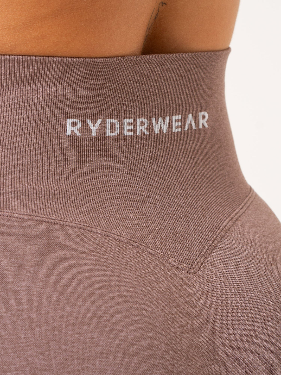 Sculpt Seamless Shorts - Mocha Marl Clothing Ryderwear 