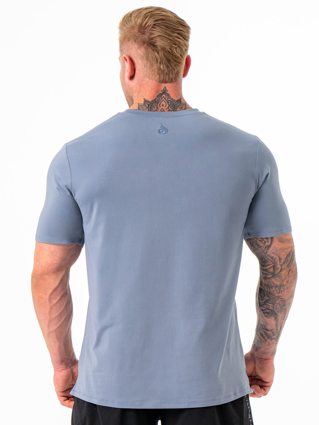Soft Tech Regular T-Shirt - Denim Blue Clothing Ryderwear 