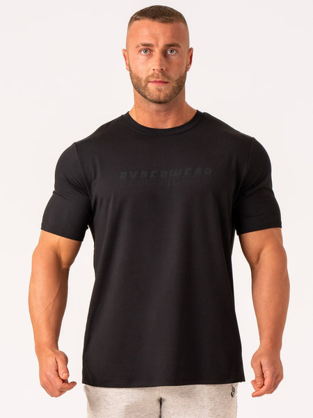 RYDEROMANCE VALLAD ブラック Tシャツ Soft Tech T-Shirt - Black - Ryderwear