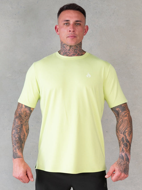 Soft Tech T-Shirt Lime Marl