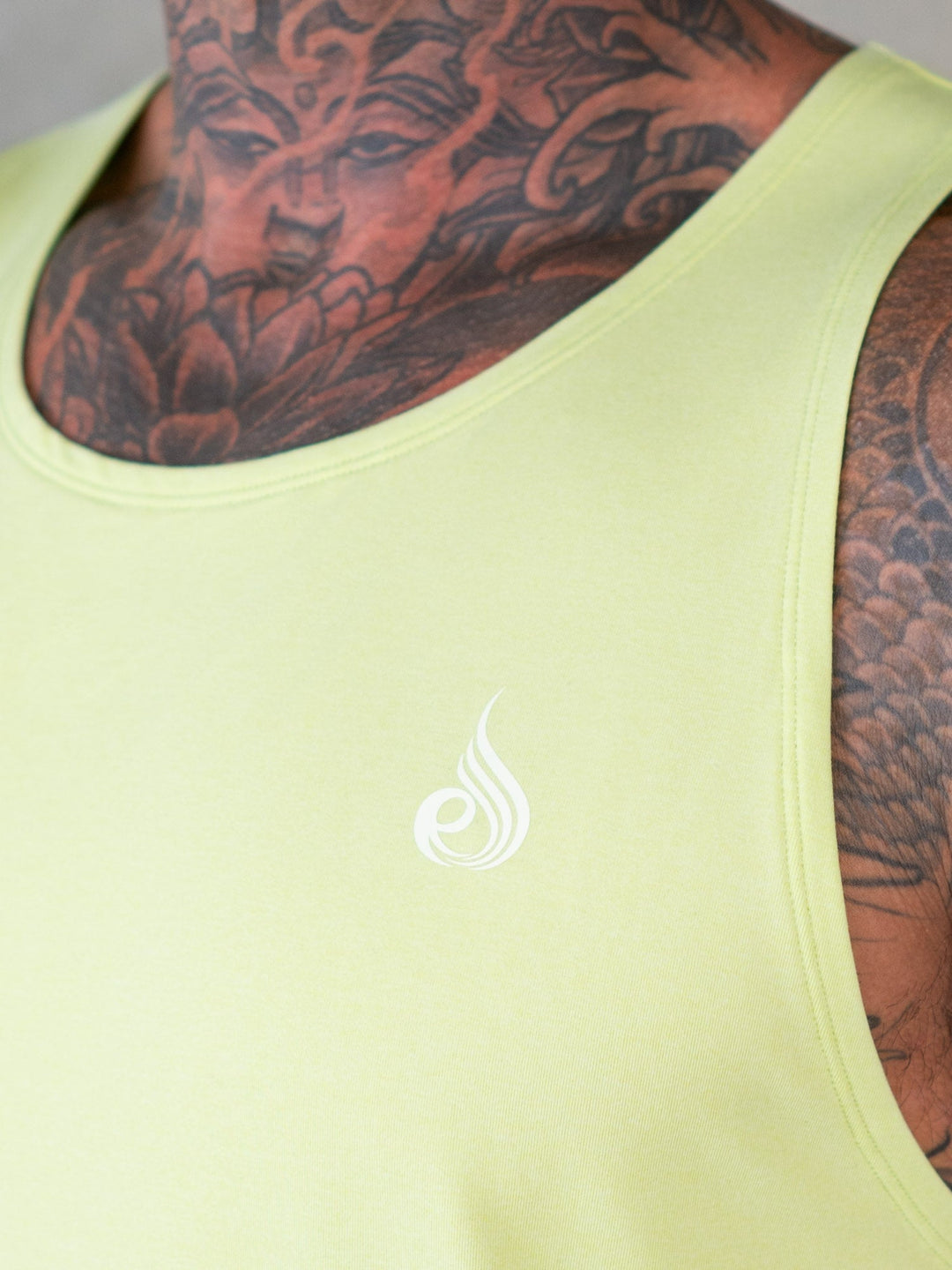 Soft Tech Tank - Lime Marl Clothing Ryderwear 