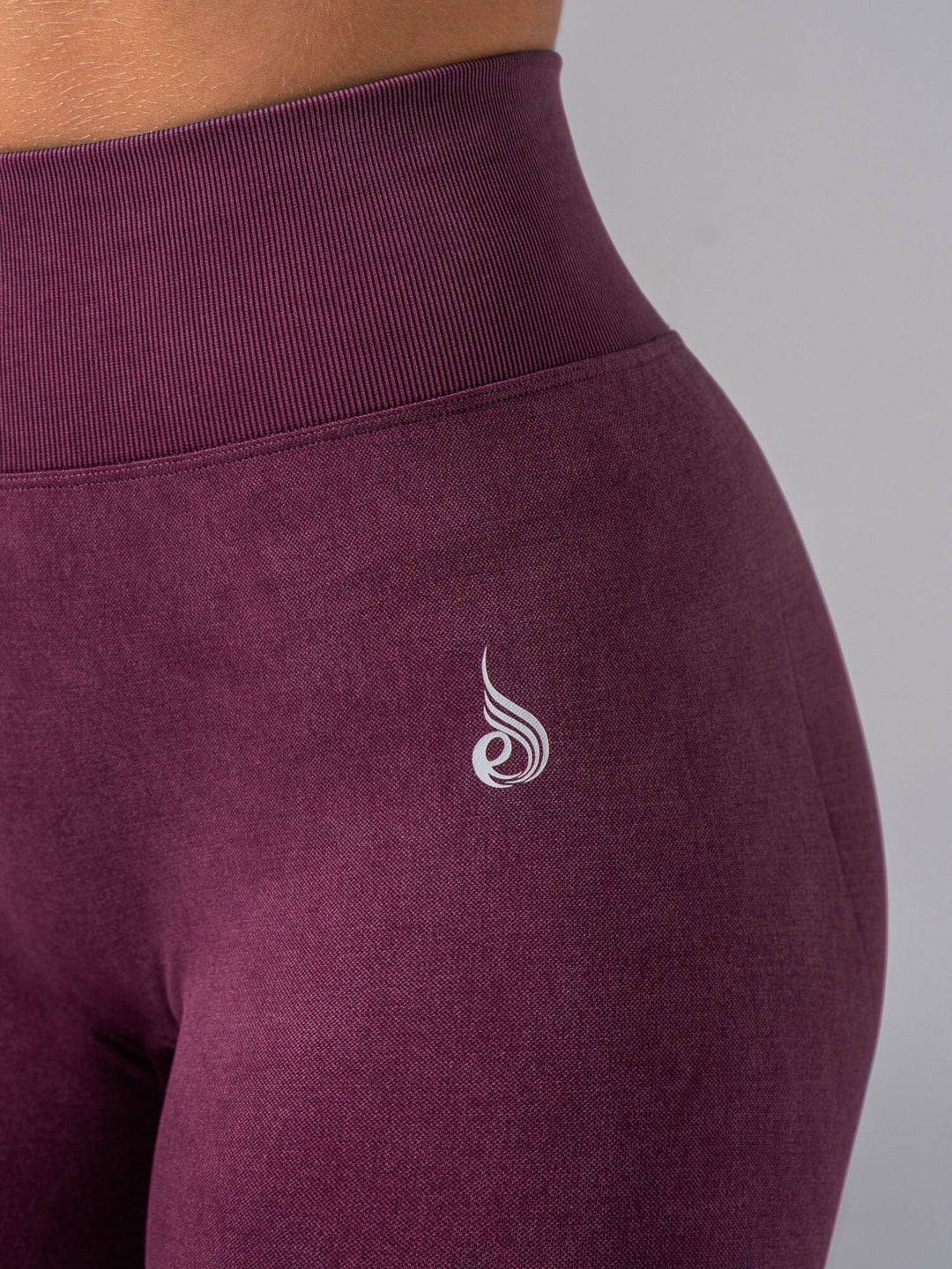 Stonewash Scrunch Seamless Leggings - Plum Clothing Ryderwear 