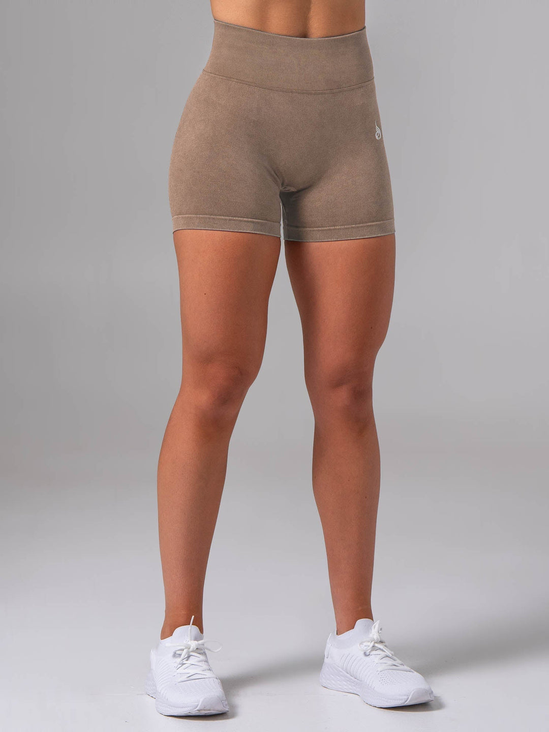 Stonewash Scrunch Seamless Shorts - Chai Clothing Ryderwear 