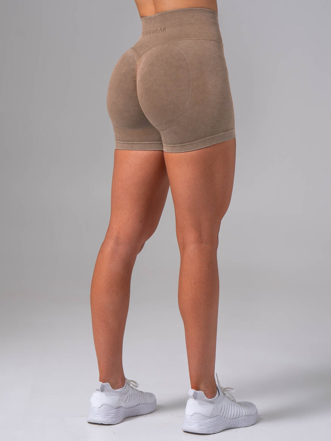 Stonewash Scrunch Seamless Shorts - Chai Clothing Ryderwear 