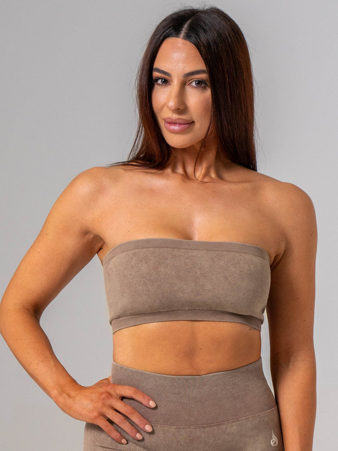 Stonewash Seamless Bandeau - Chai Clothing Ryderwear 