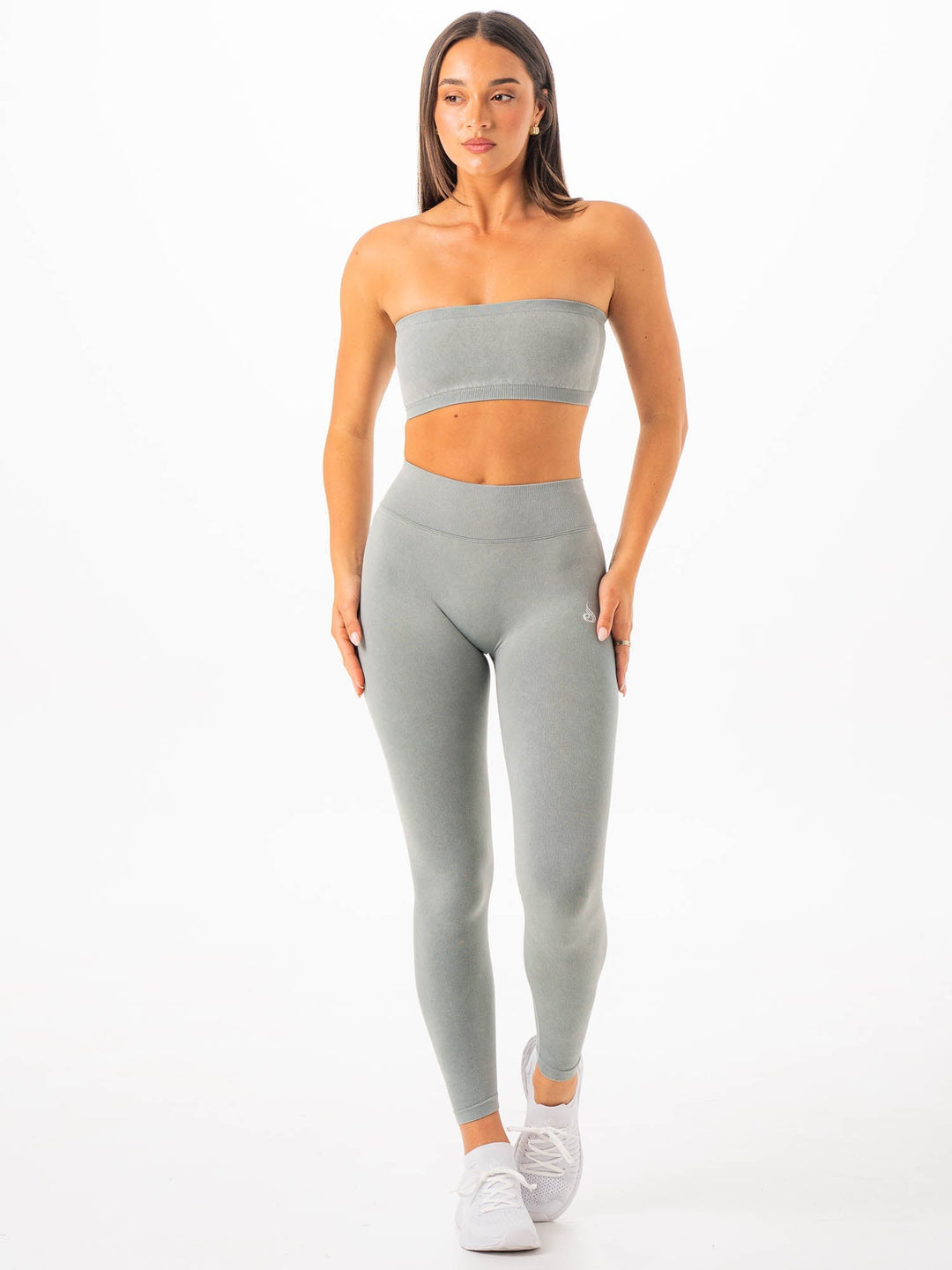 Stonewash Seamless Bandeau - Sage Clothing Ryderwear 