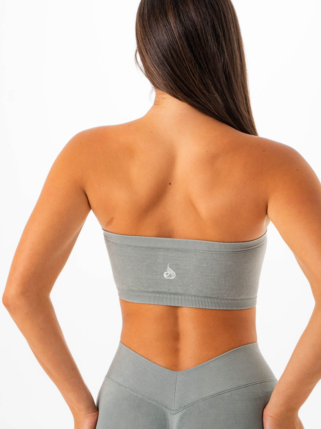 Stonewash Seamless Bandeau - Sage Clothing Ryderwear 