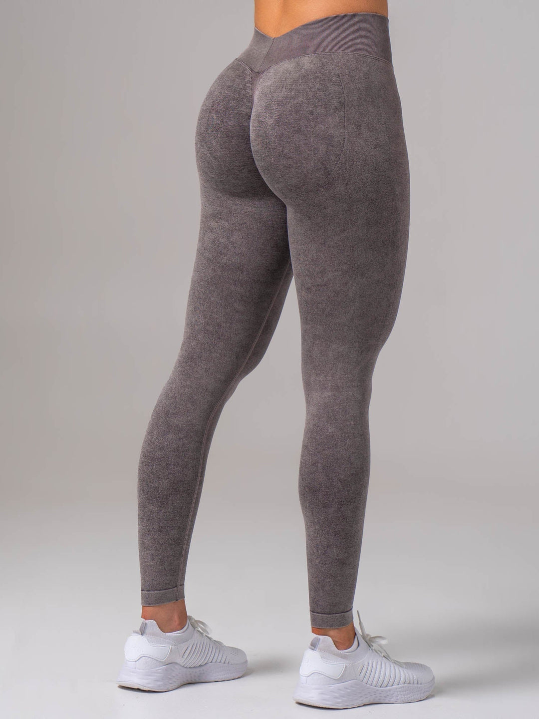 Stonewash Seamless V Back Legging - Cocoa Clothing Ryderwear 