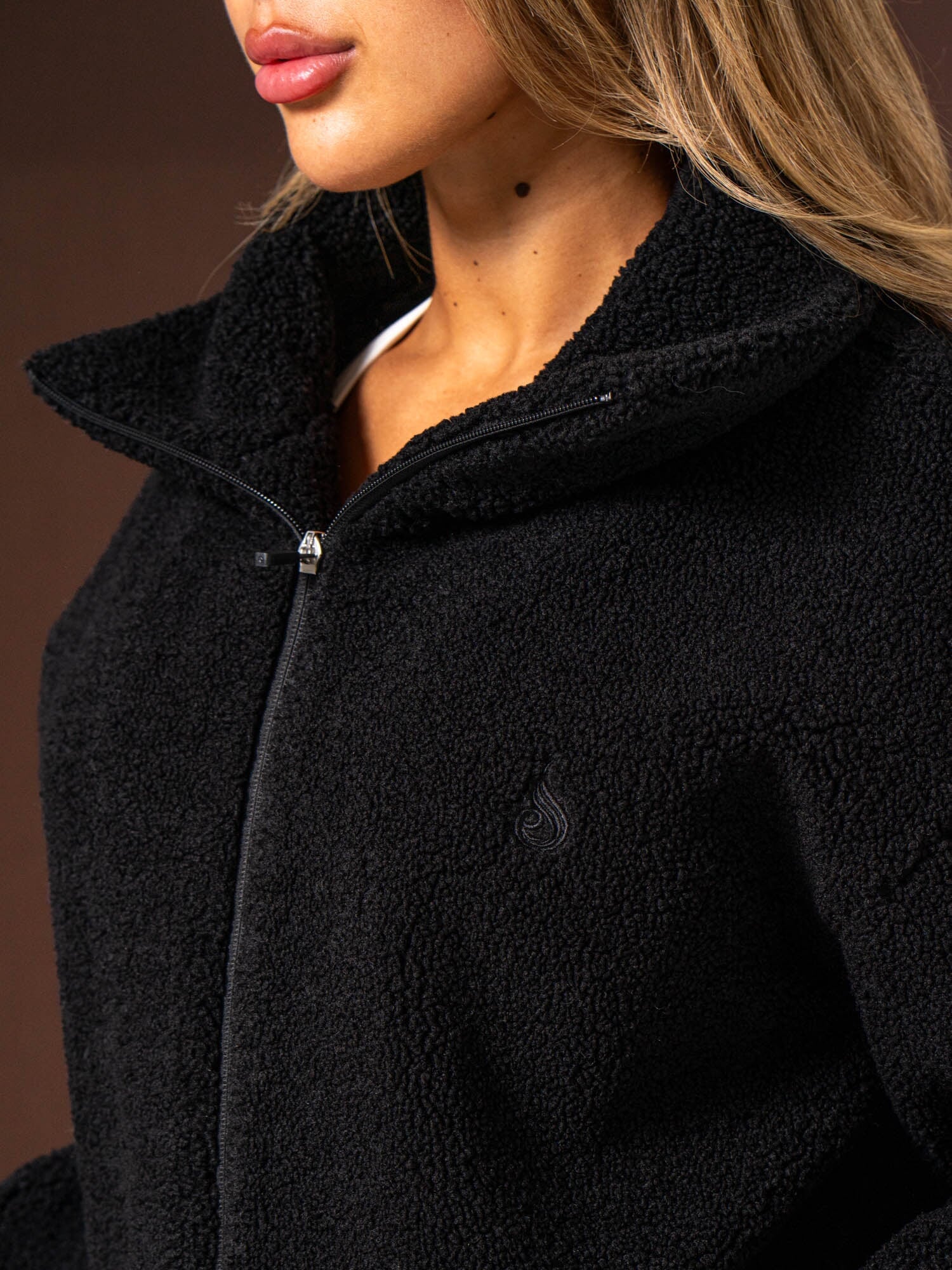 Teddy Jacket - Black - Ryderwear