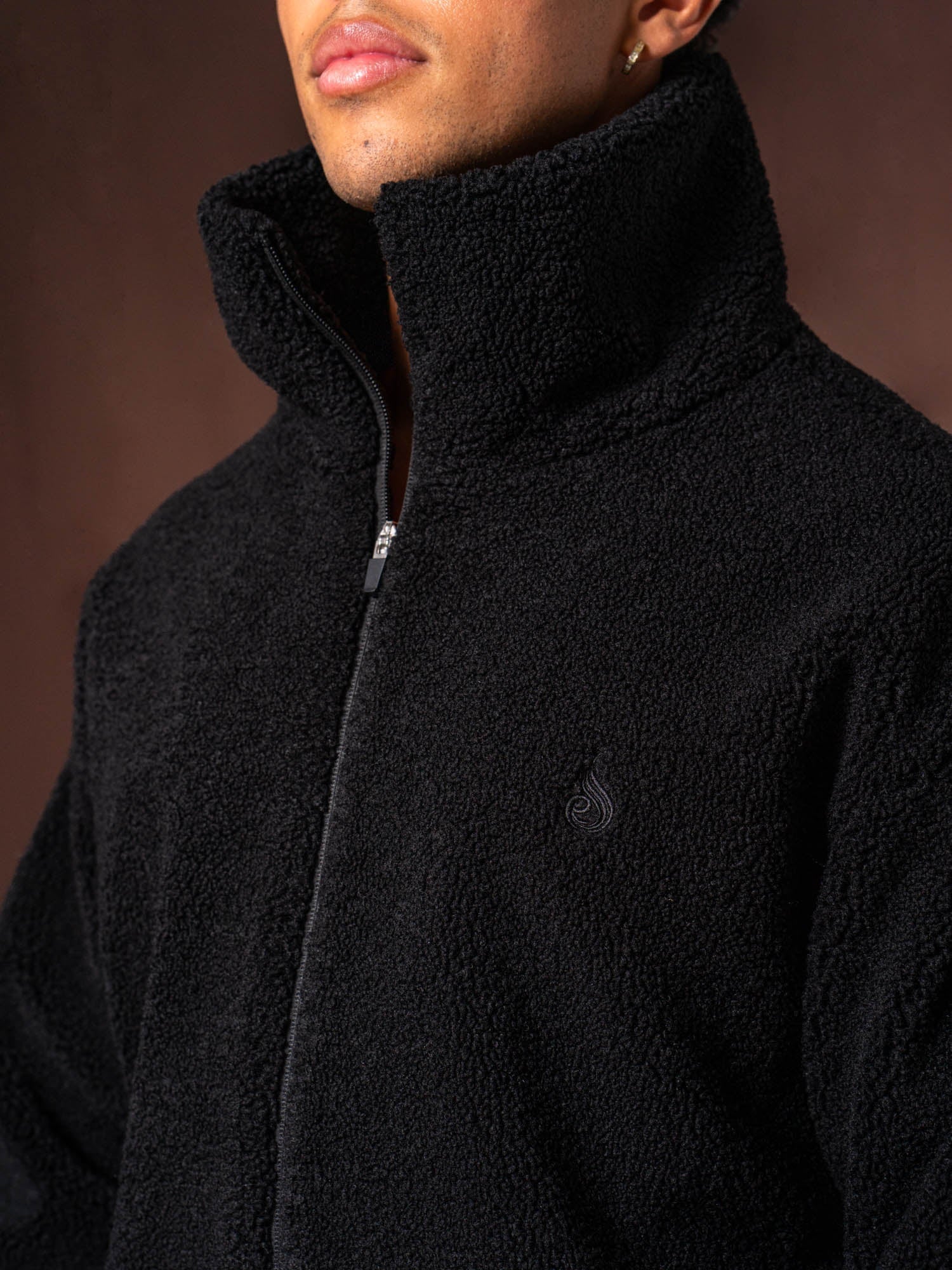Teddy Jacket - Black - Ryderwear
