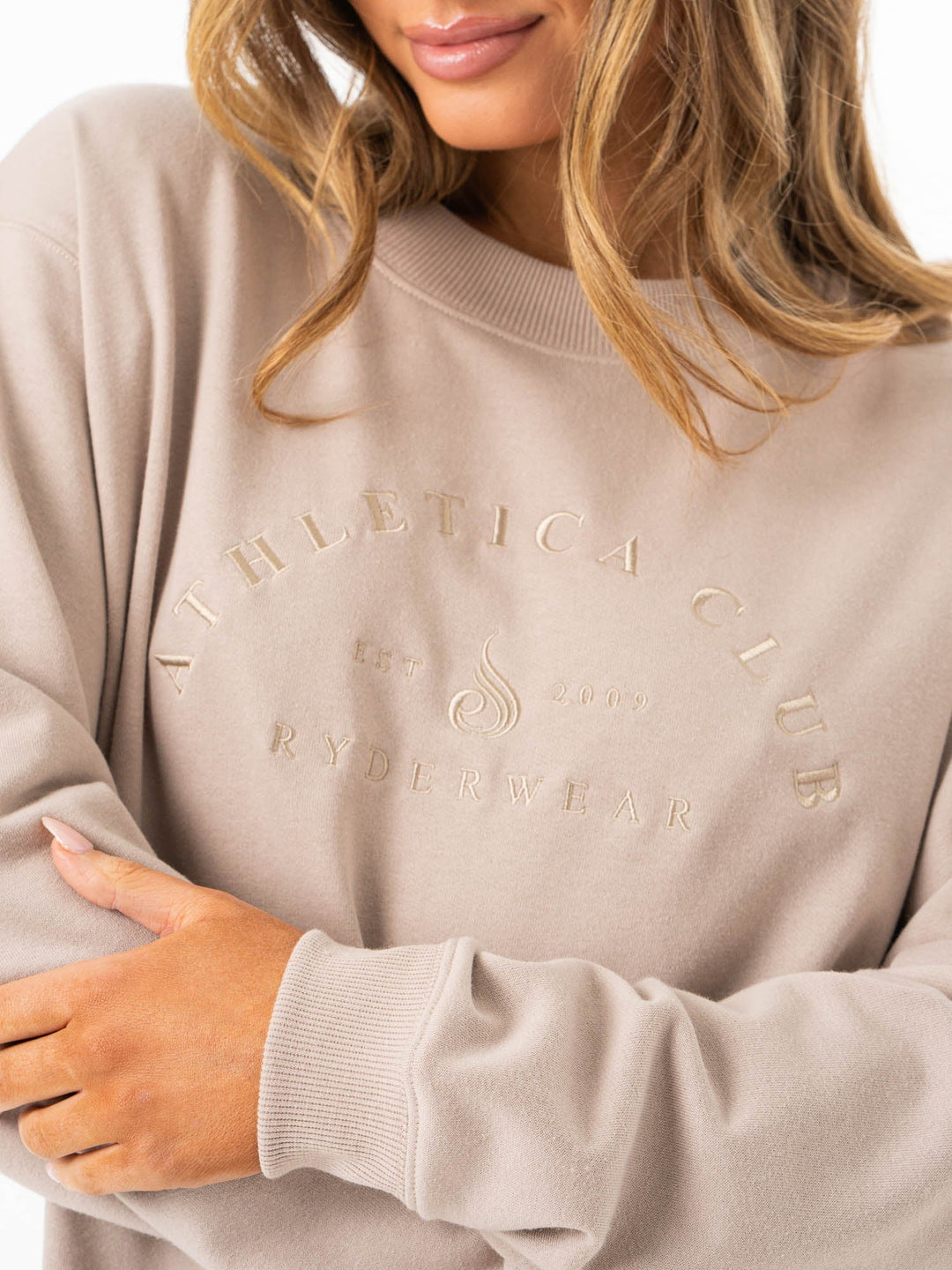 Tempo Sweater - Almond Clothing Ryderwear 