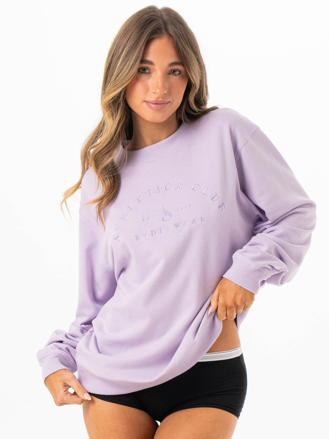 Tempo Sweater - Lilac Clothing Ryderwear 