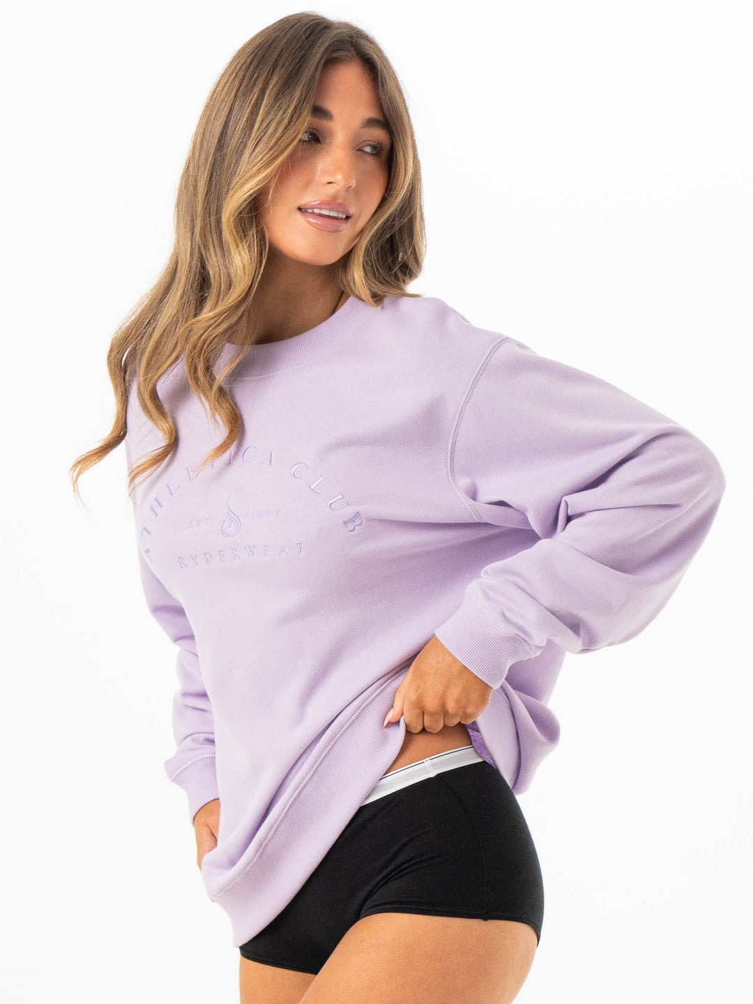 Tempo Sweater - Lilac Clothing Ryderwear 