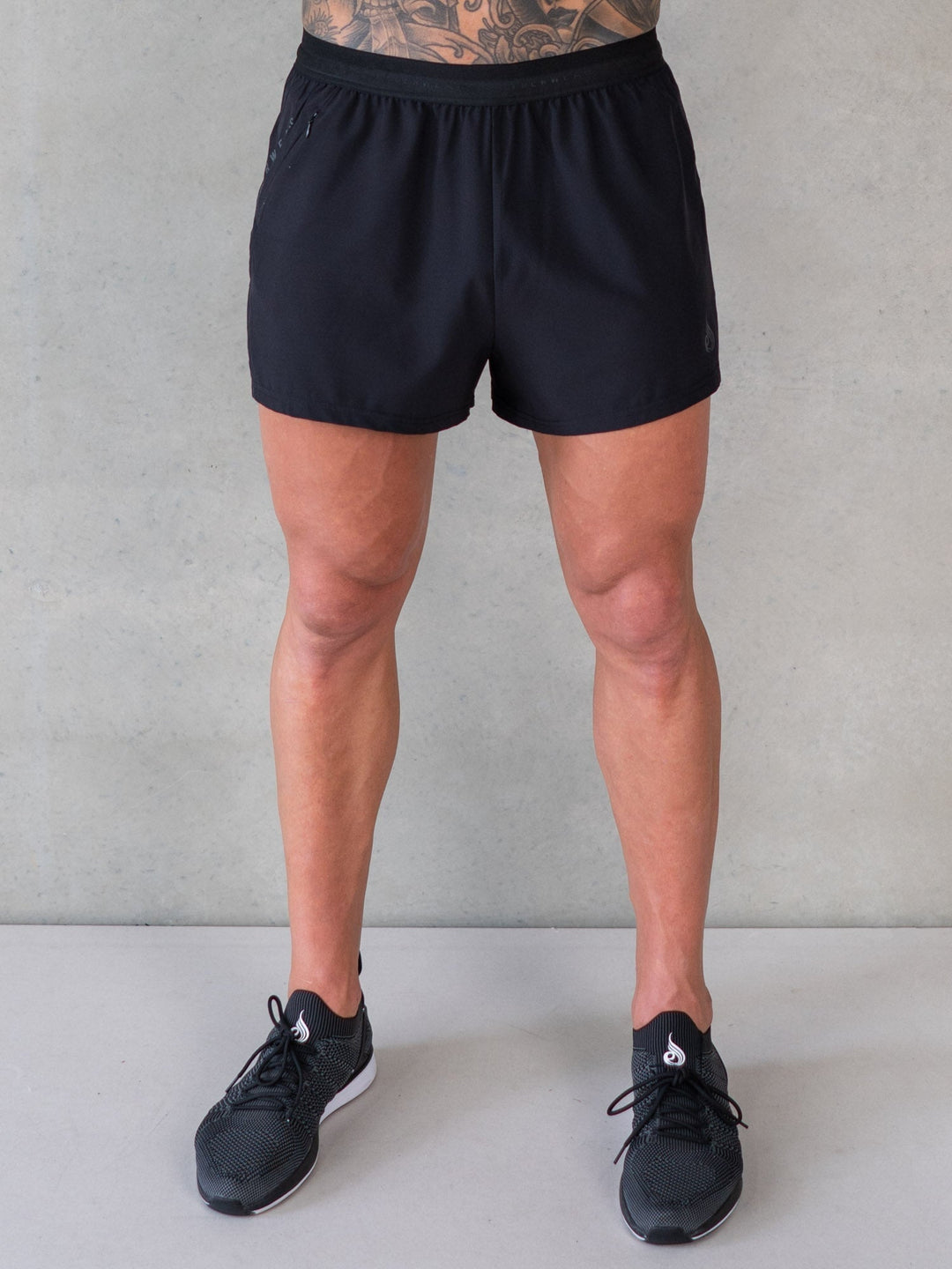 Training Shorts - Black Clothing Ryderwear 